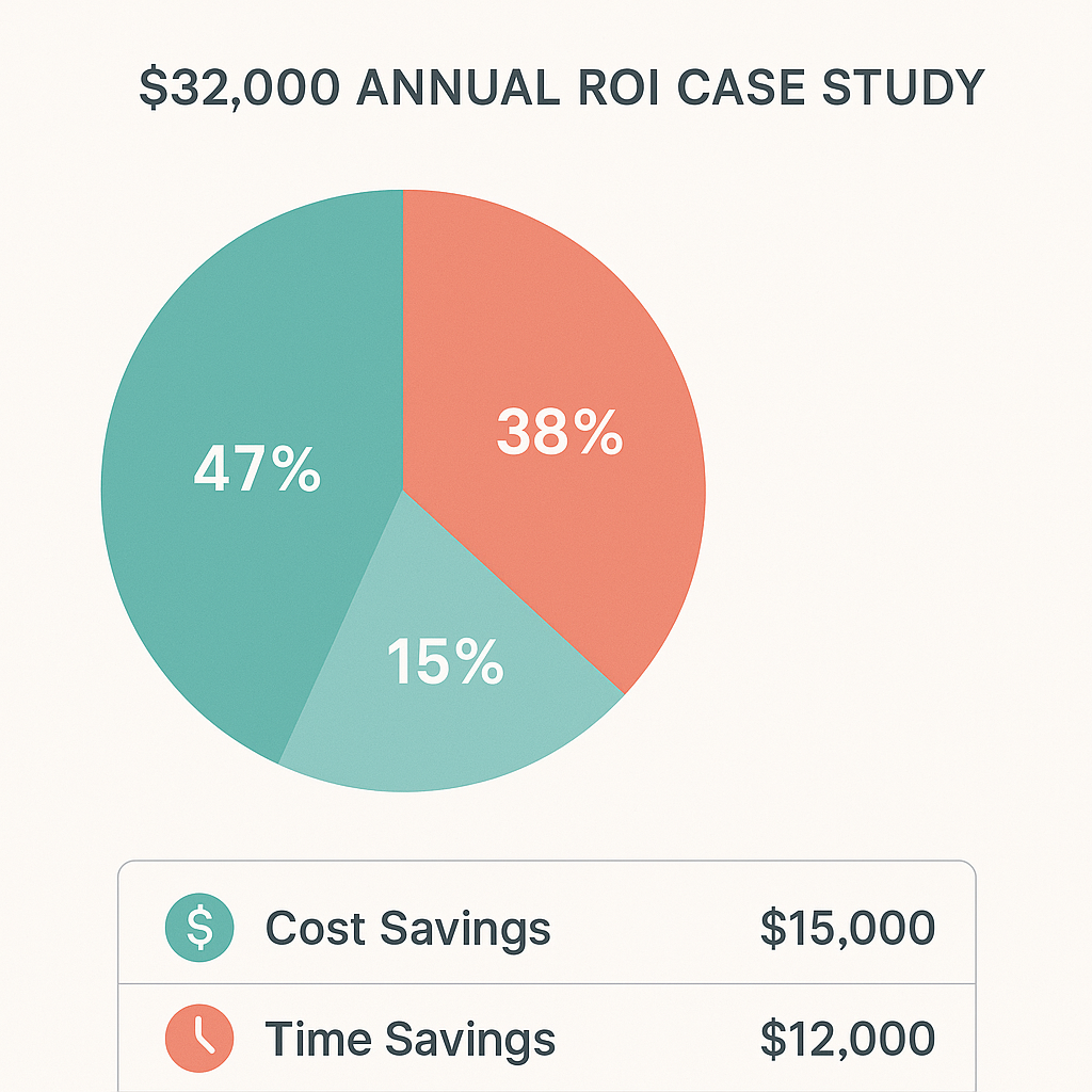 $32,000 Annual ROI Case Study Breakdown